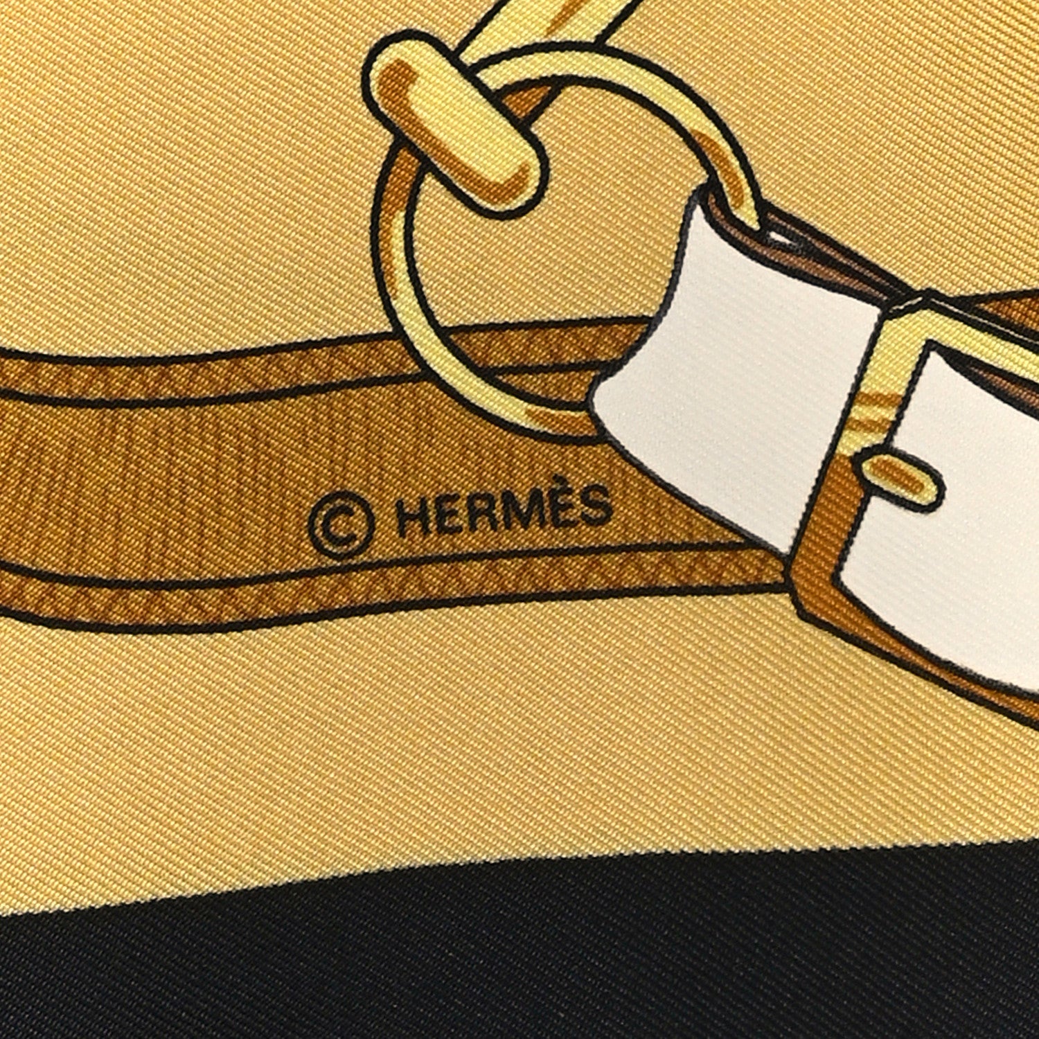 Hermes Silk Eperon D'Or Scarf 90 3 of 5