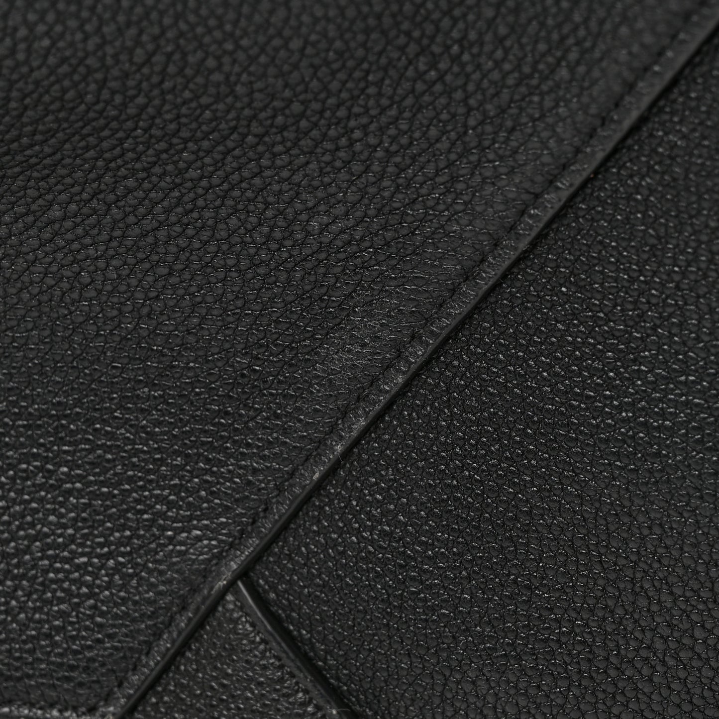 Soft Grained Calfskin Medium Belt Cabas Phantom Black