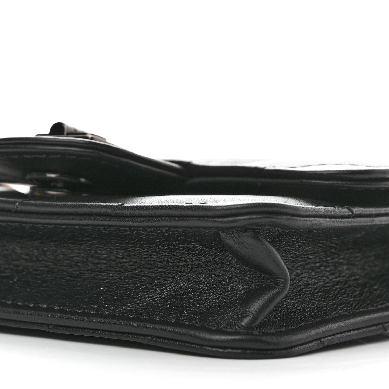Chanel Aged Calfskin Quilted Belt Bag So Black 10 of 10