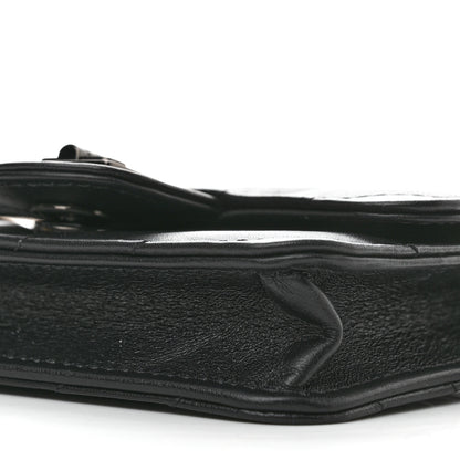 Chanel Aged Calfskin Quilted Belt Bag So Black 10 of 10