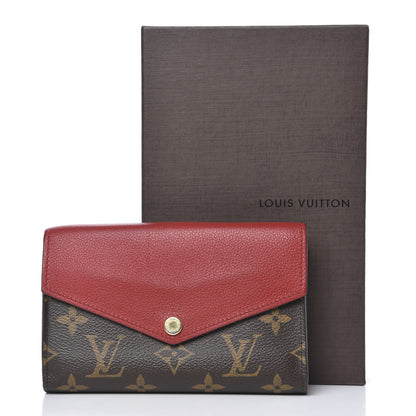 Louis Vuitton Monogram Pallas Compact Wallet Cherry 8 of 9