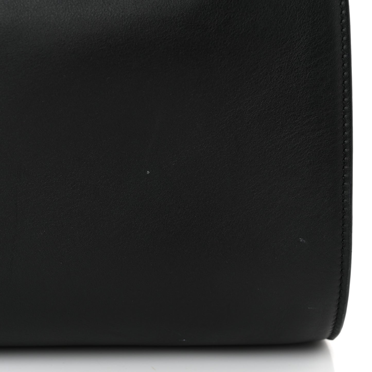 Calfskin Gancini Trifolio Tote Bag Black