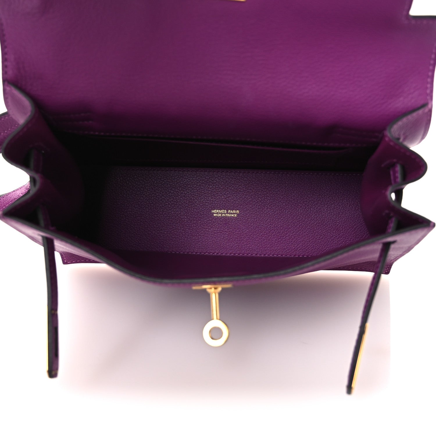 Hermes Evercolor Kelly Danse II Belt Bag Anemone 5 of 15