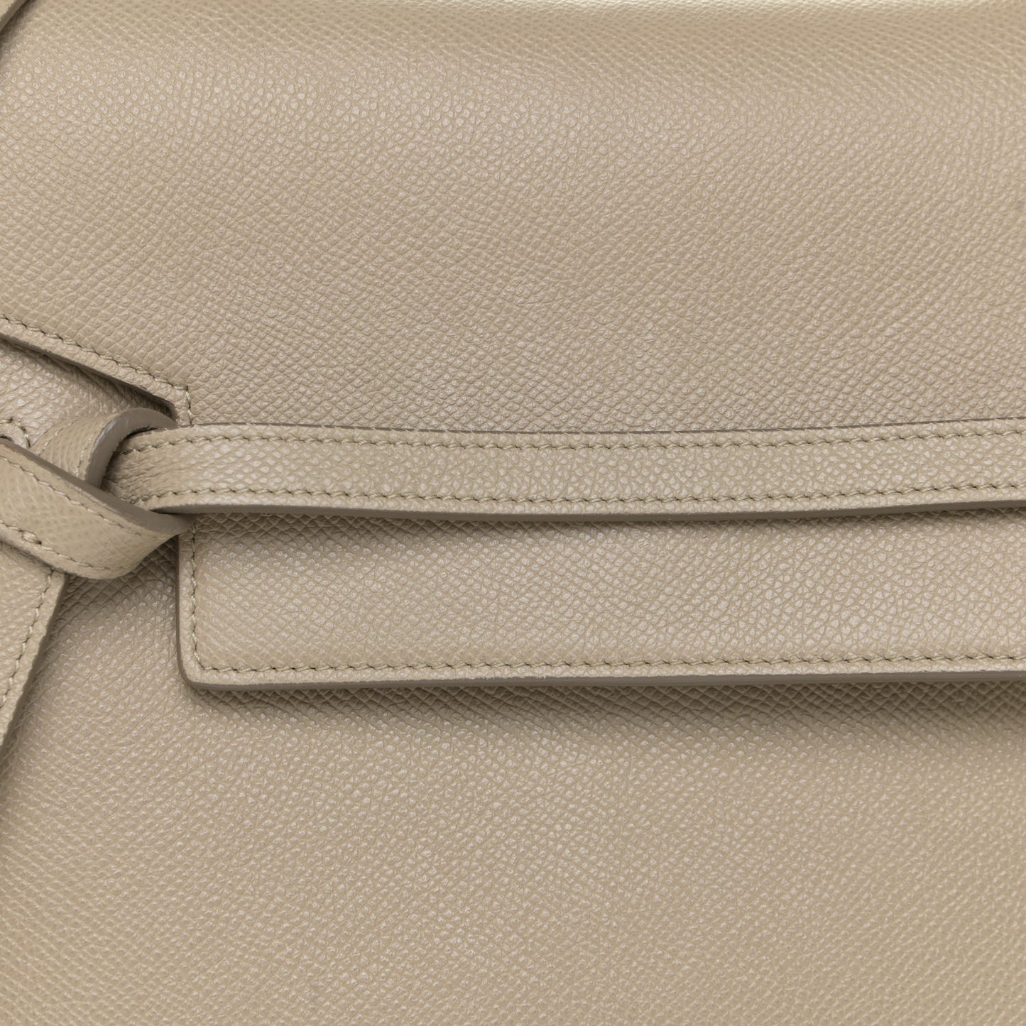 Grained Calfskin Mini Belt Bag Dune