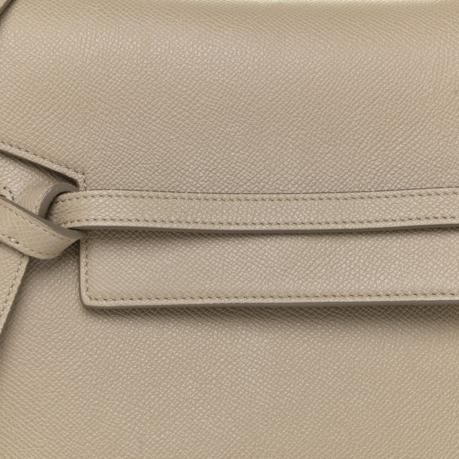 Celine Grained Calfskin Mini Belt Bag Dune 13 of 15