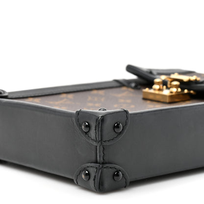 Louis Vuitton Monogram Pochette Trunk Verticale Black 7 of 10