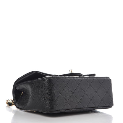 Chanel Caviar Quilted Mini Rectangular Flap Black 4 of 8