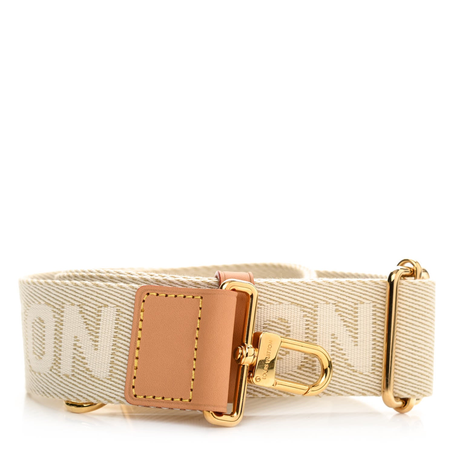 Louis Vuitton Monogram Utility Crossbody Bandouliere Shoulder Strap Beige 1 of 3