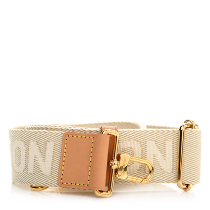 Louis Vuitton Monogram Utility Crossbody Bandouliere Shoulder Strap Beige 1 of 3
