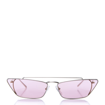 Prada Cat Eye Sunglasses SPR 64U Pink 2 of 8