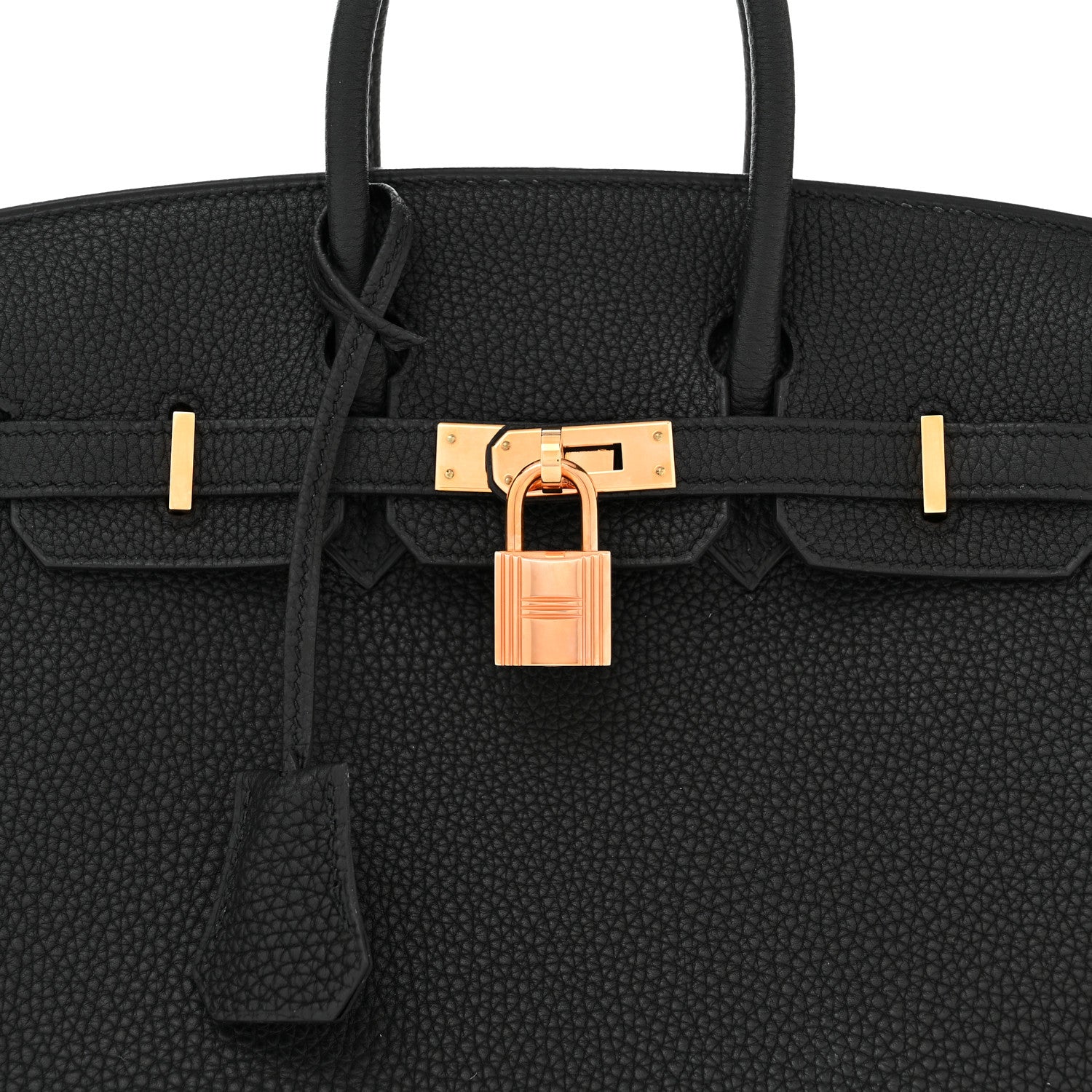 Hermes Togo Birkin 25 Black 8 of 12