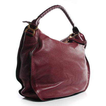 Chloe Calfskin Large Marcie Hobo Cocoa 3 of 10