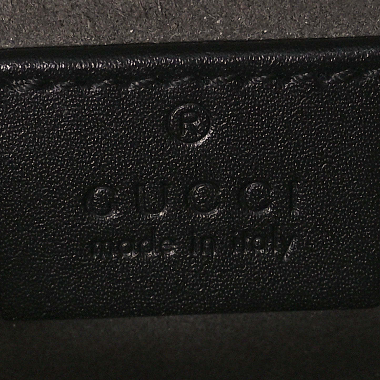 GG Supreme Monogram Belt Bag Black
