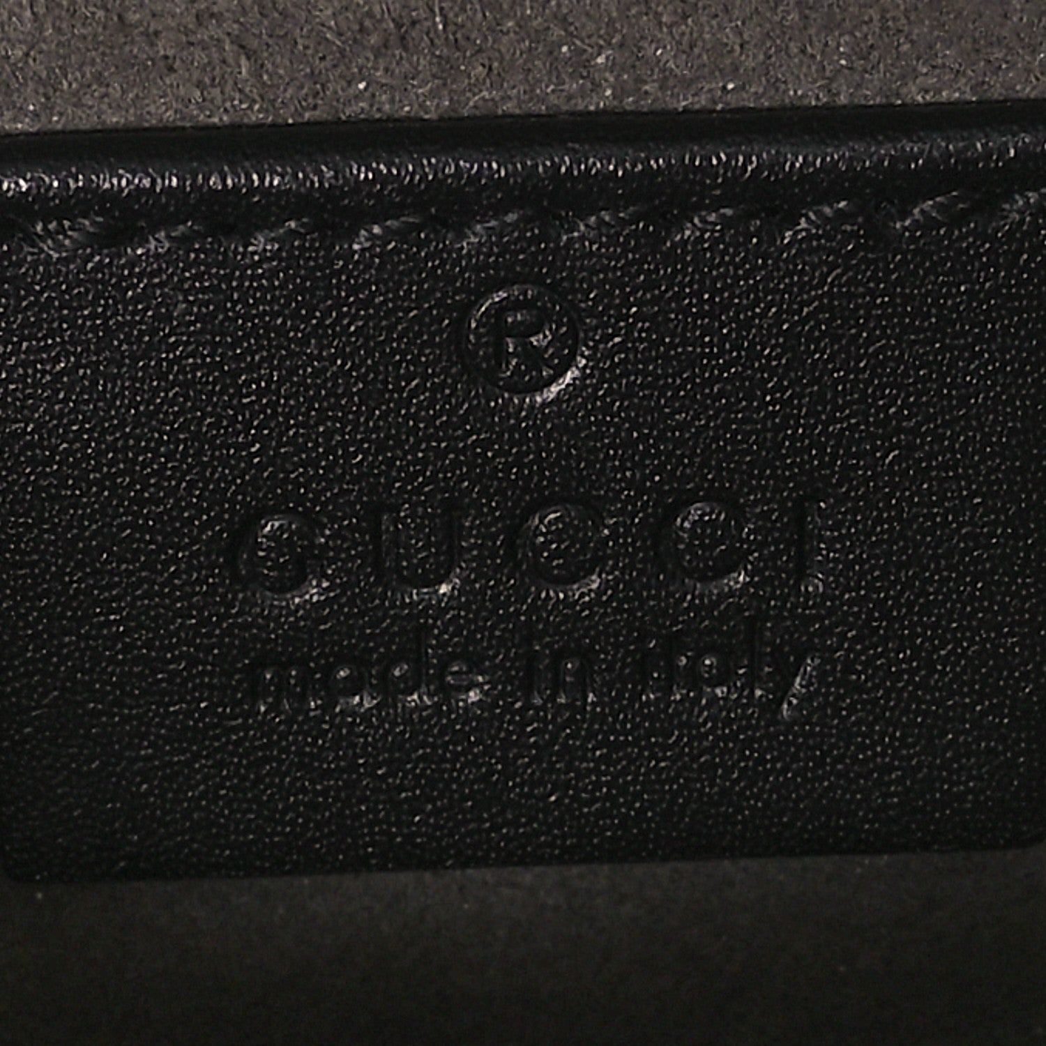 Gucci GG Supreme Monogram Belt Bag Black 6 of 10