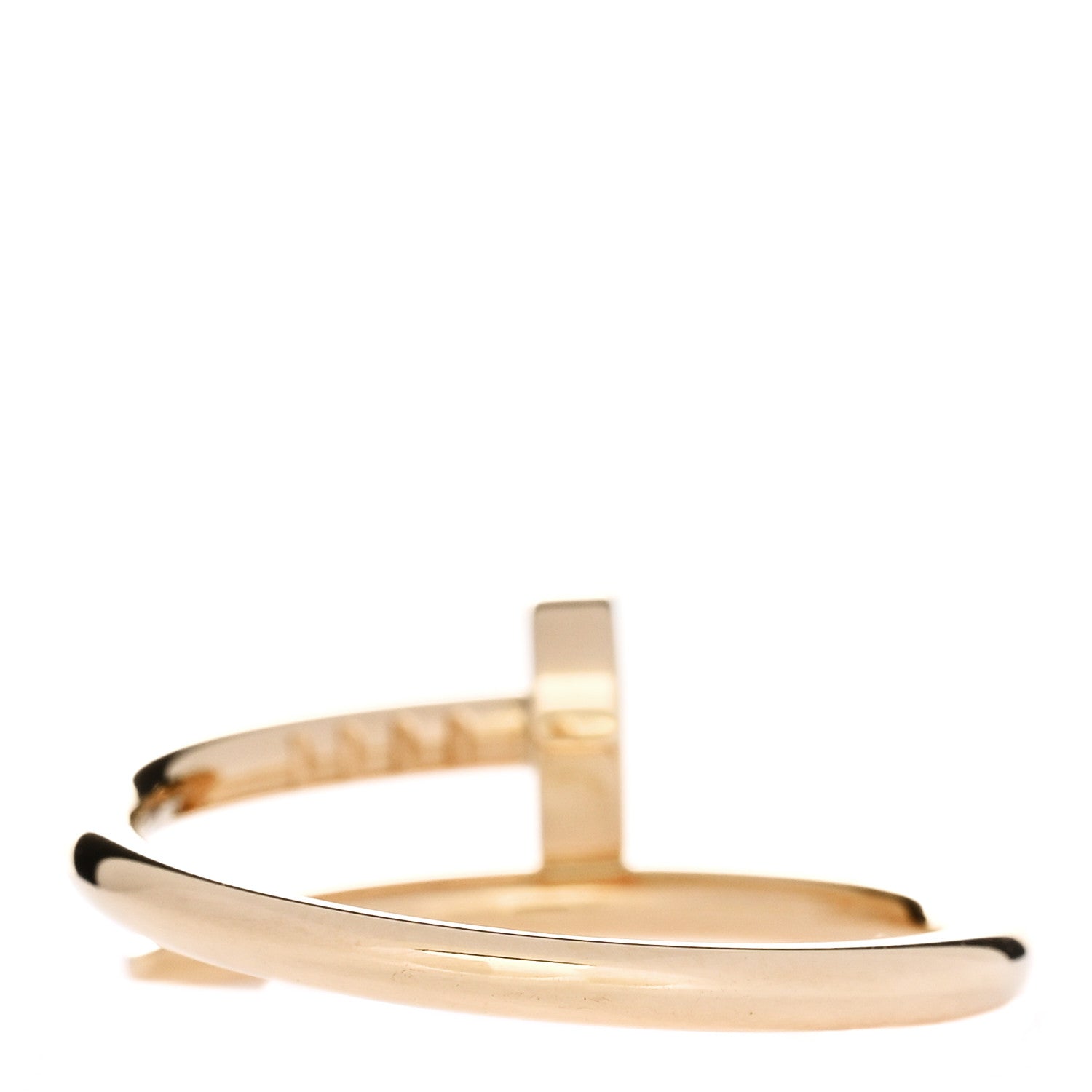 Cartier 18K Yellow Gold Small Juste Un Clou Ring 51 5.75 3 of 5