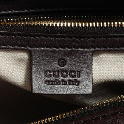 Gucci Calfskin Microguccissima Trim Medium Boston Brown 7 of 8