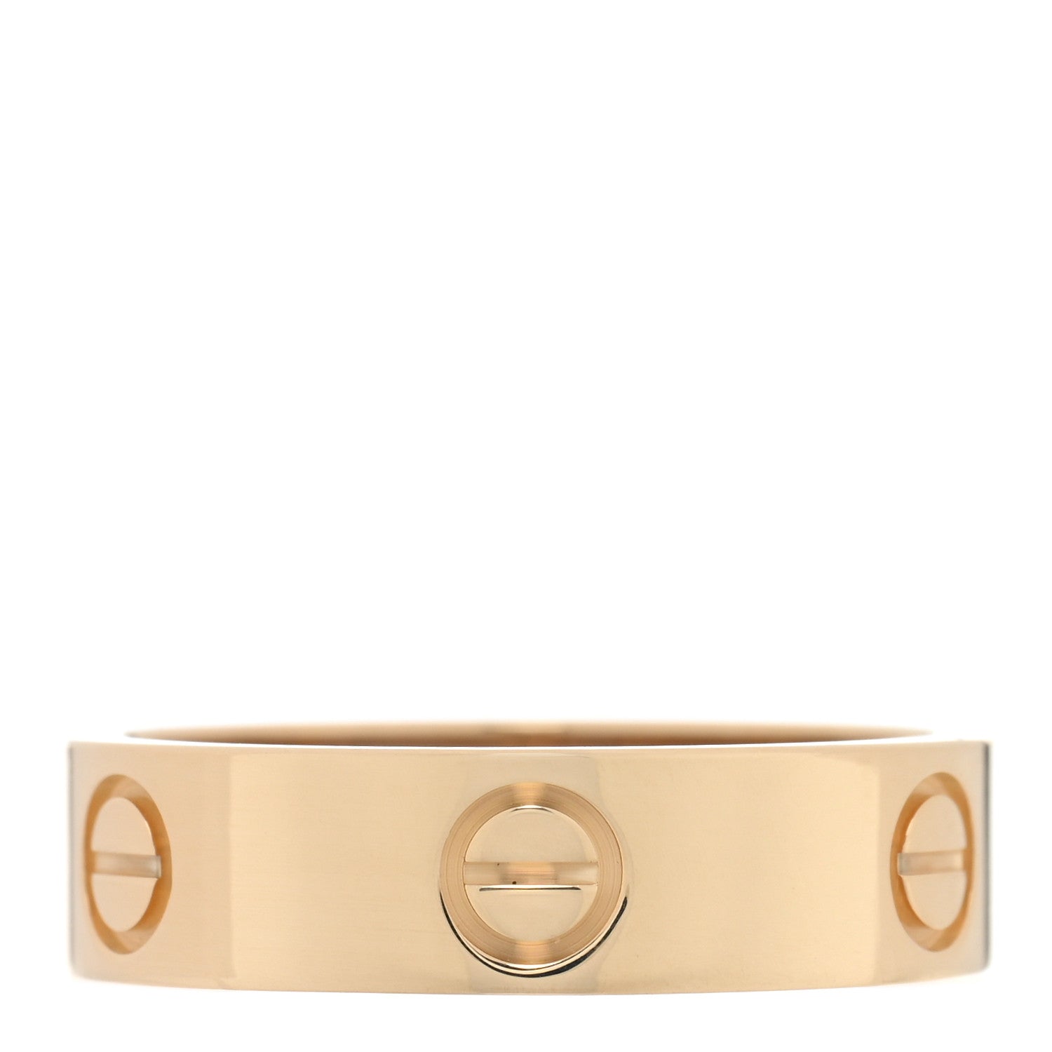Cartier 18K Yellow Gold 5.5mm LOVE Ring 58 8.25 3 of 5