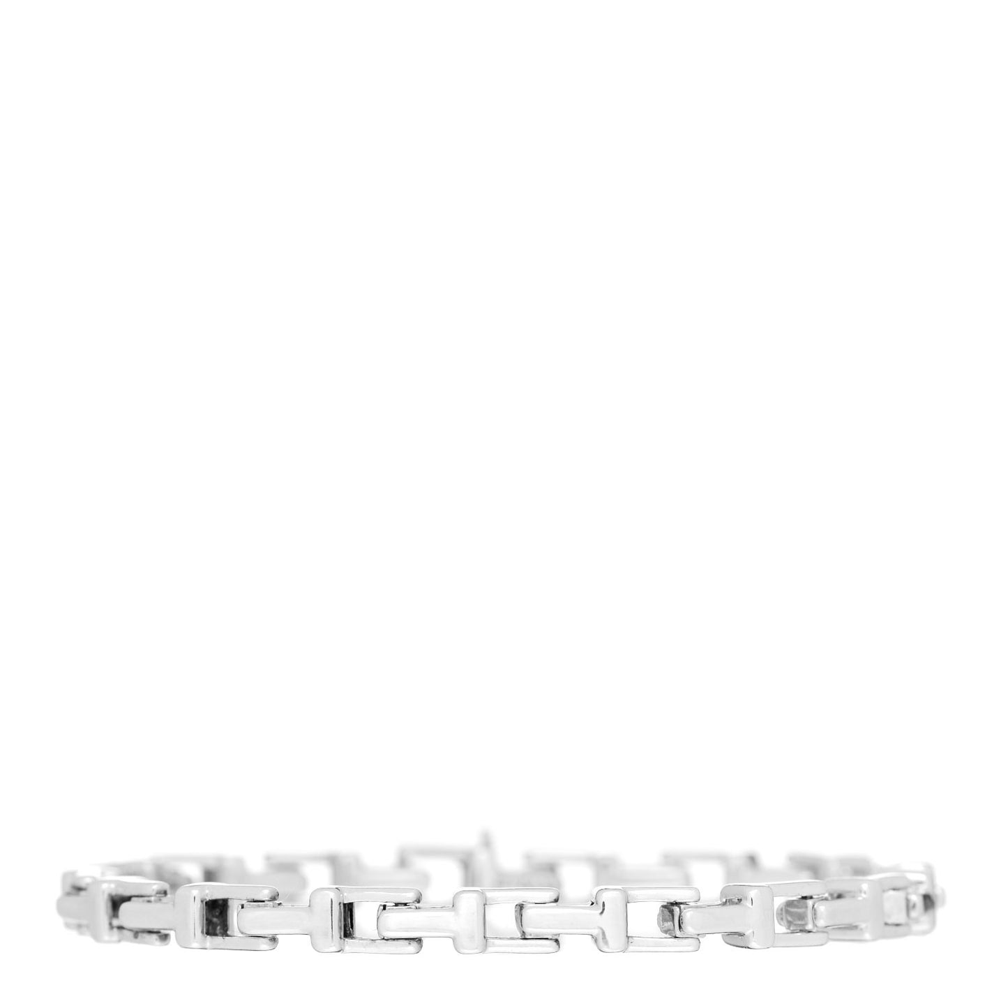 Sterling Silver Narrow T Chain Bracelet