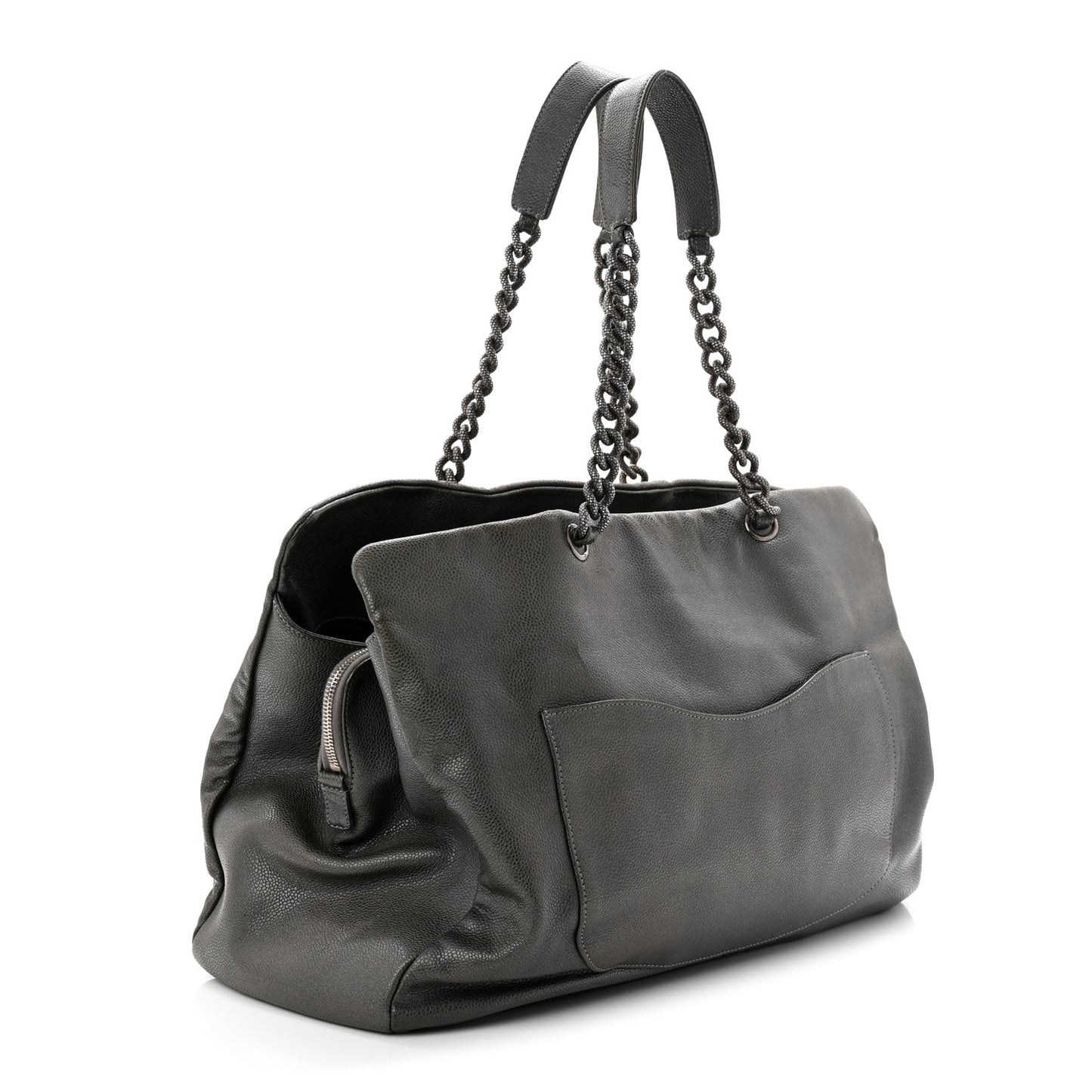 Caviar 31 Large Tote Dark Grey