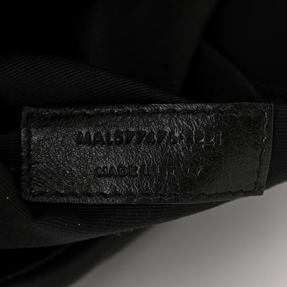 Saint Laurent Lambskin Quilted Small Loulou Puffer Monogram Chain Satchel Black 7 of 10