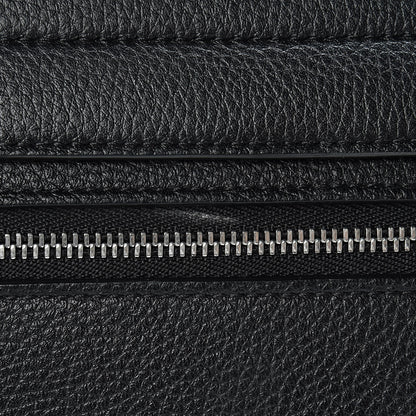 Celine Drummed Calfskin Suede Small Trapeze Black 16 of 16