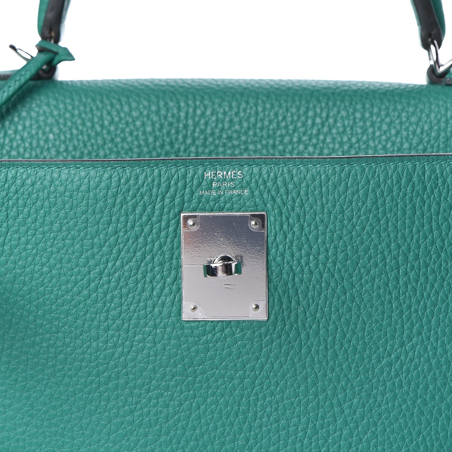 Hermes Taurillon Clemence Kelly Retourne 28 Vert Vertigo 21 of 33