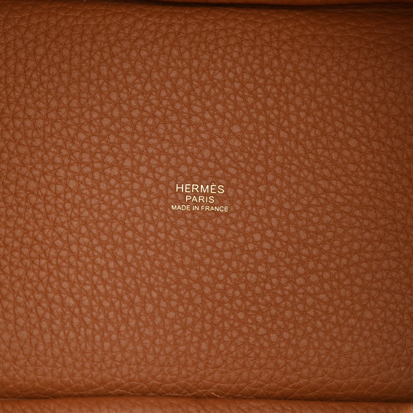 Taurillon Clemence Picotin Lock 18 PM Gold