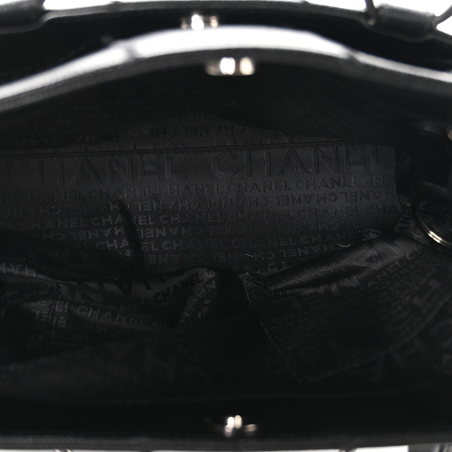 Chanel Caviar Quilted Chocolate Bar Tote Black 5 of 10