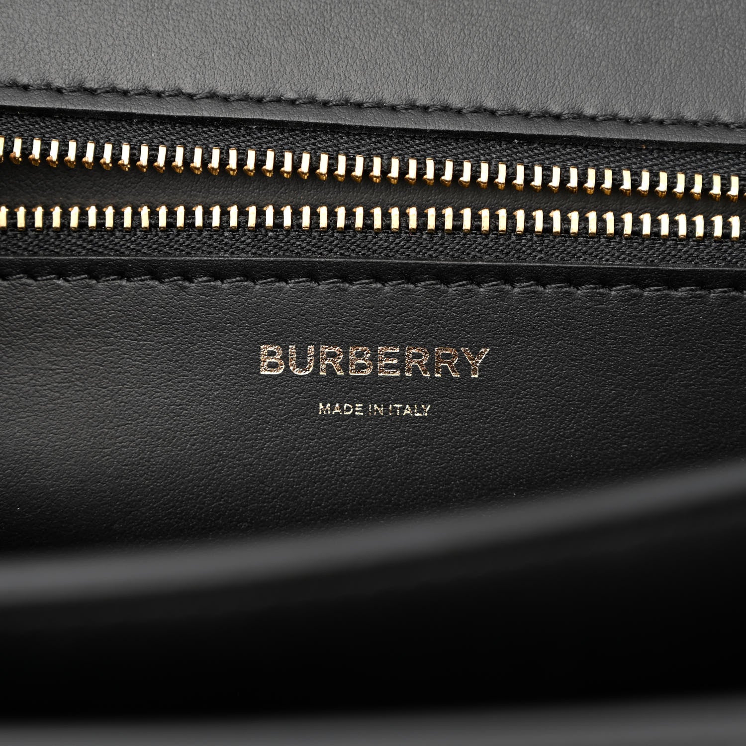 Burberry Calfskin Medium TB Bag Black 6 of 11