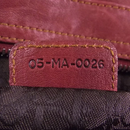 Christian Dior Leather GAUCHO Burgundy 9 of 10