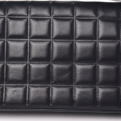 Chanel Lambskin Quilted CC Chocolate Bar Flap Navy 10 of 14