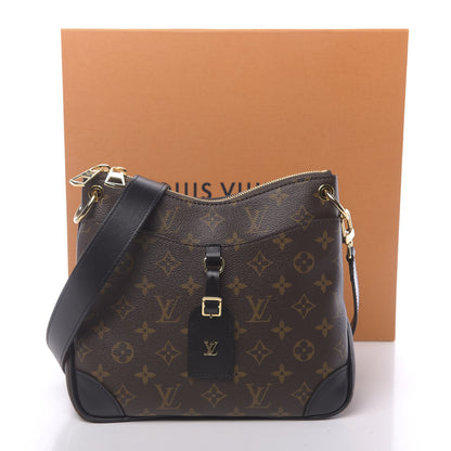 Louis Vuitton Monogram Odeon PM Black 10 of 10
