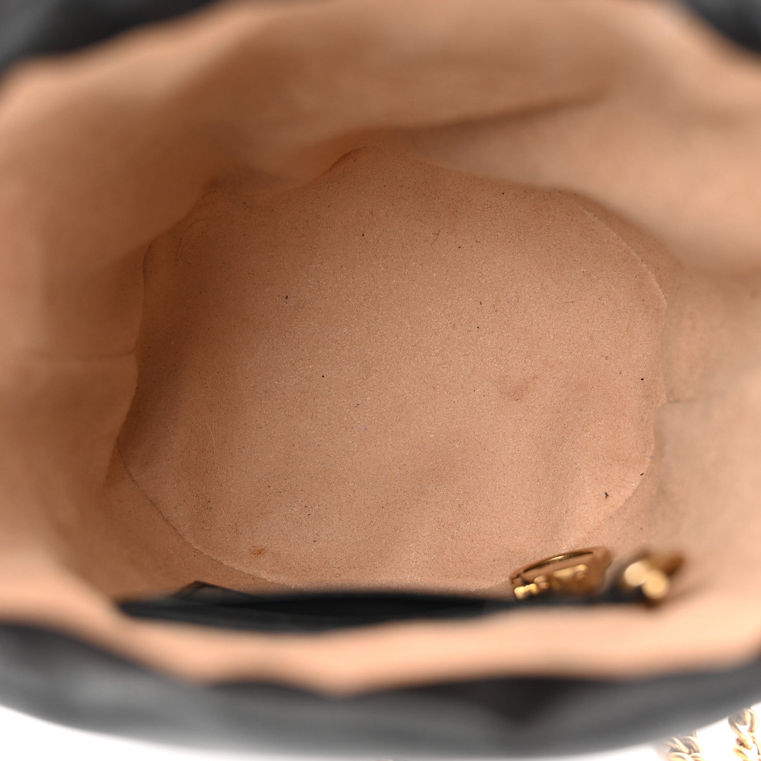 Gucci Calfskin Matelasse Mini GG Marmont 2.0 Bucket Bag Black 5 of 13