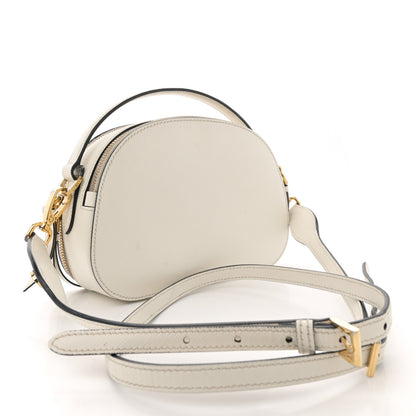 Prada Saffiano Lux Odette Crossbody White 3 of 17