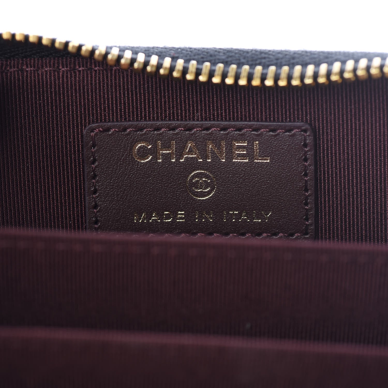 Chanel Caviar Quilted Zip Coin Purse Black 4 of 7