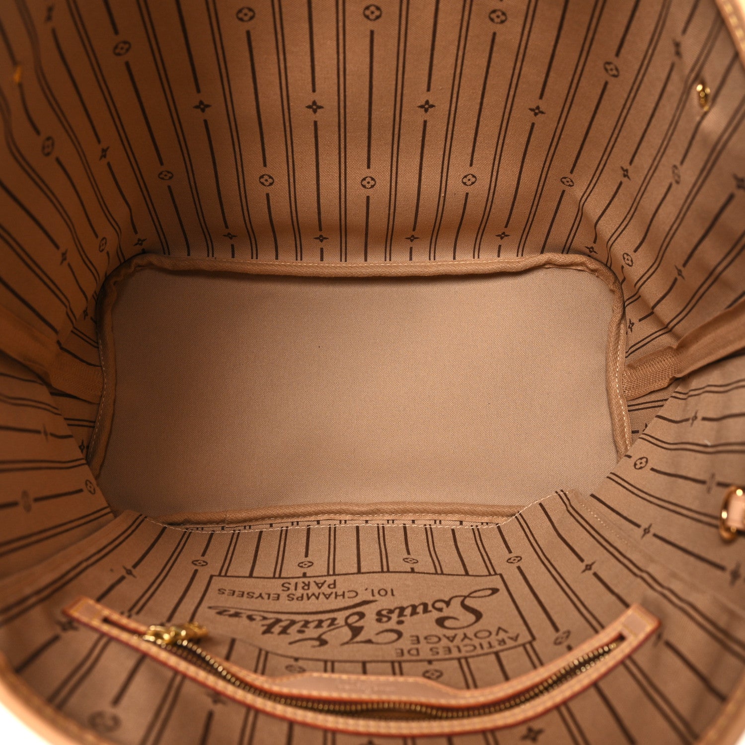 Louis Vuitton Monogram Neverfull MM 5 of 9