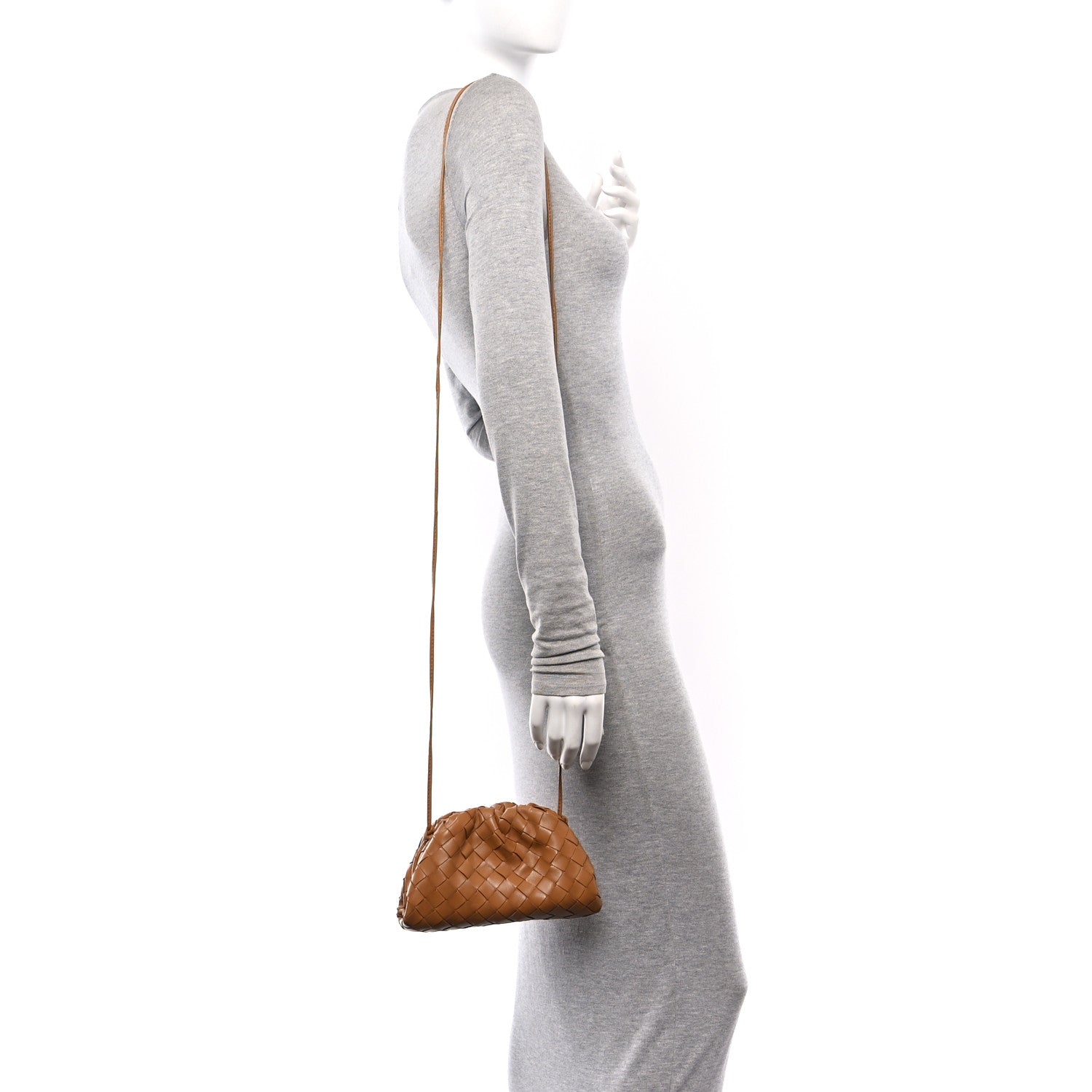 Bottega Veneta Nappa Intrecciato The Mini Pouch Carmel 2 of 11