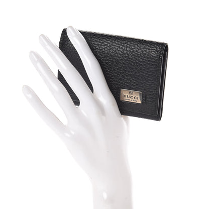 Gucci Calfskin Flap Card Case Black 2 of 6