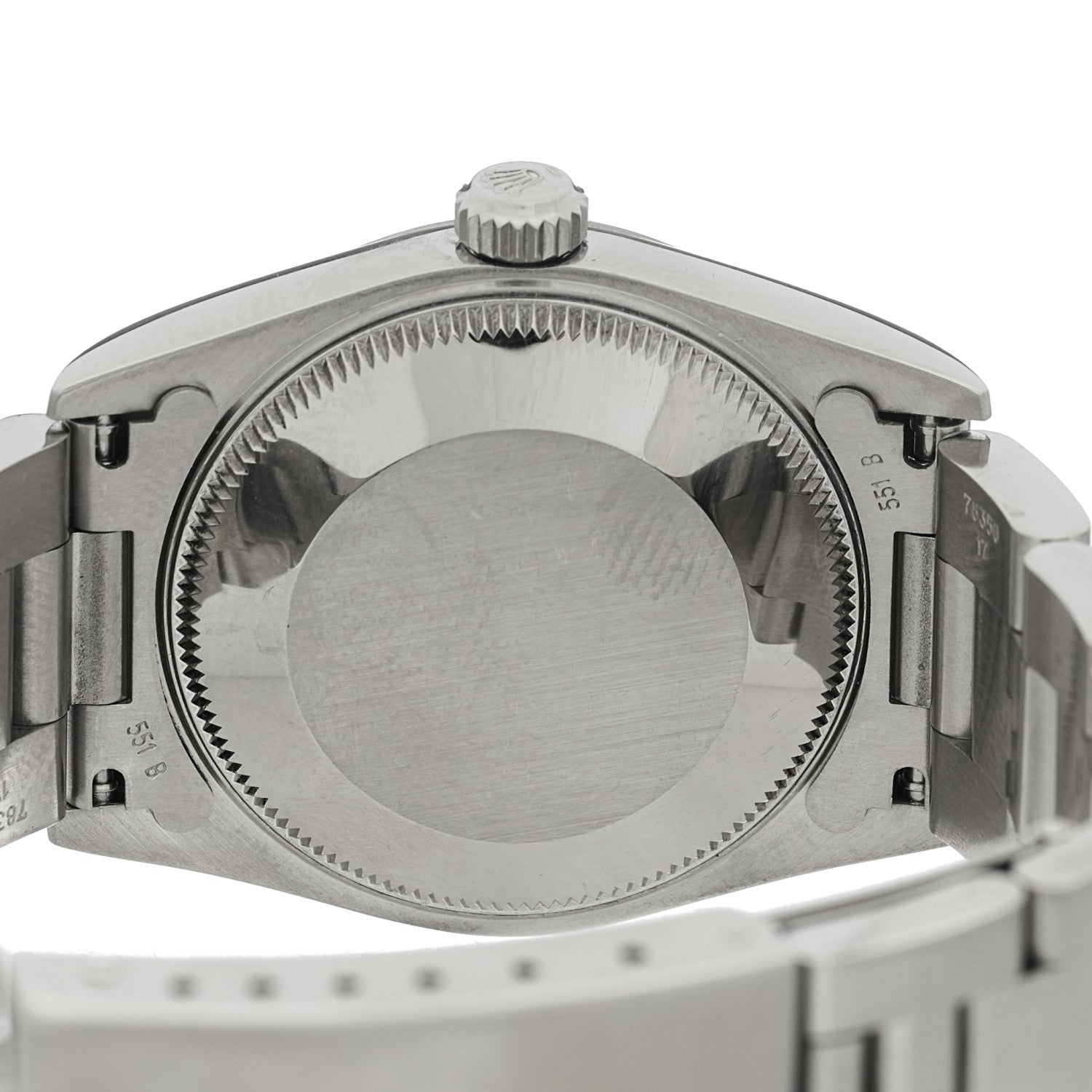 Rolex Stainless Steel 31mm Oyster Perpetual Watch Black 77080 4 of 4