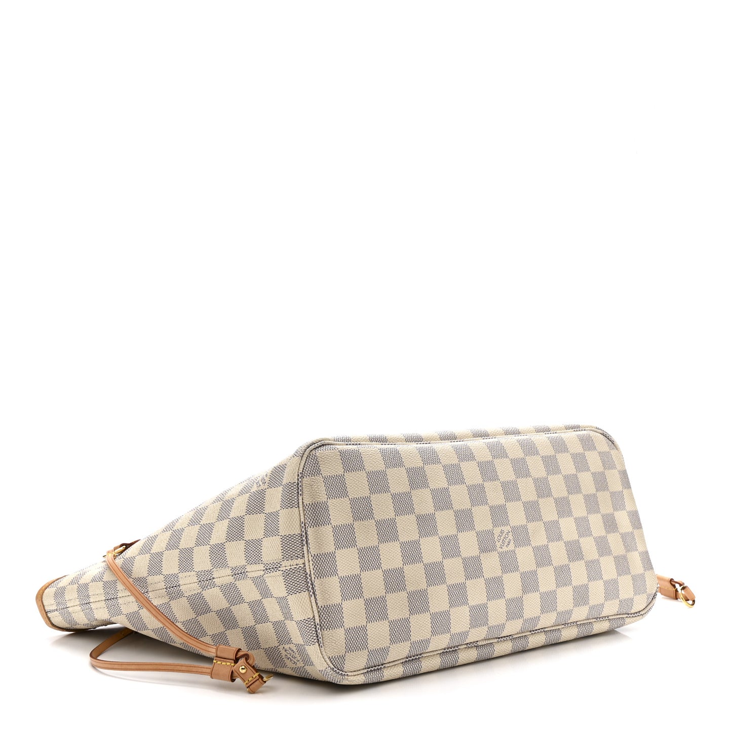 Damier Azur Neo Neverfull MM Rose Ballerine