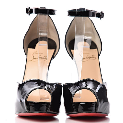 Christian Louboutin Patent Aketata 120 Pumps 36.5 Black 2 of 10