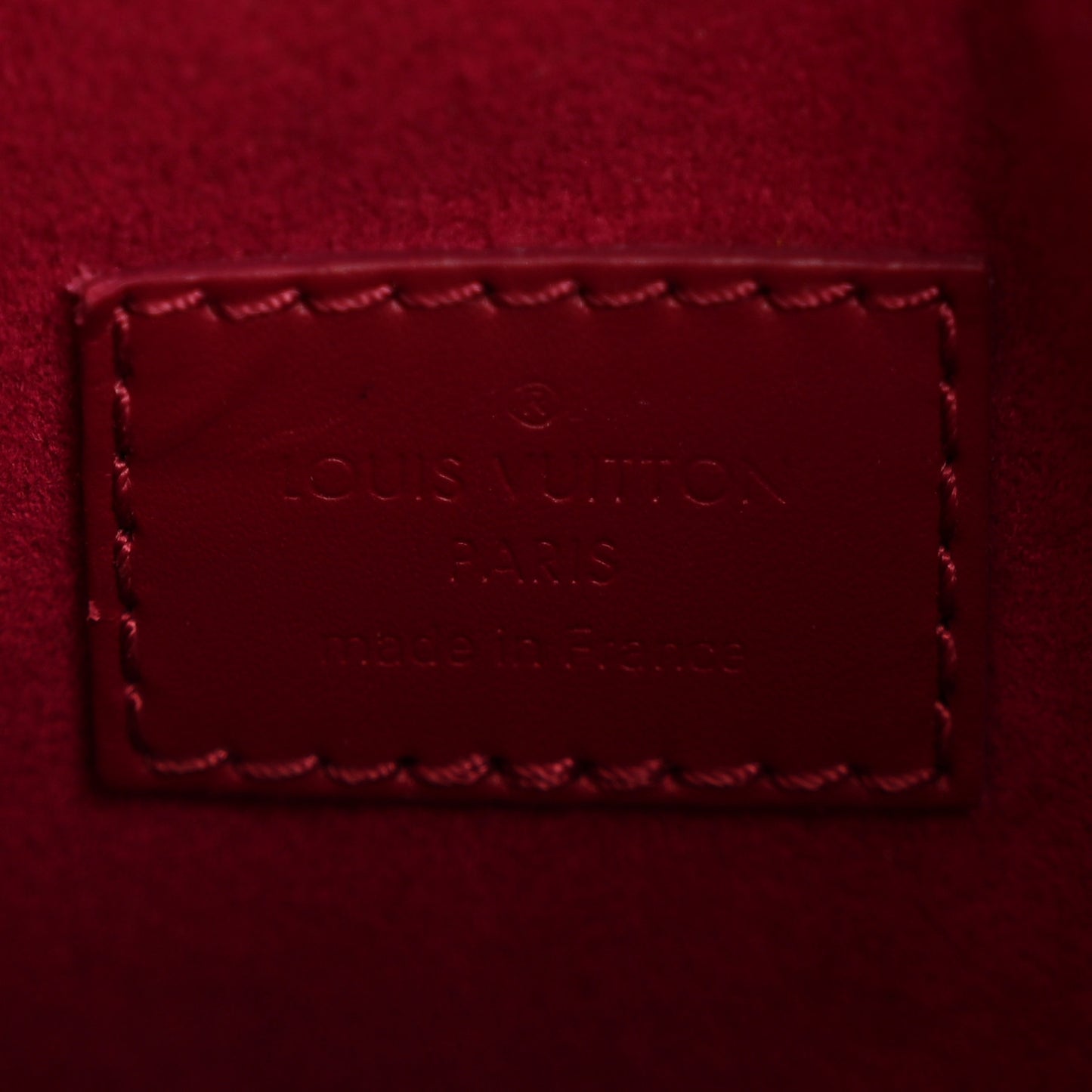 Monogram Pouch Noe Fuchsia