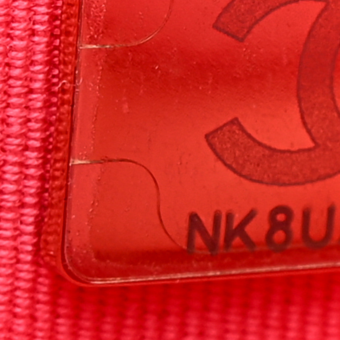 Chanel Lambskin Quilted Giant CC Baguette Bag Fuchsia 7 of 11
