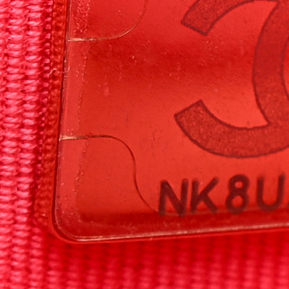 Chanel Lambskin Quilted Giant CC Baguette Bag Fuchsia 7 of 11