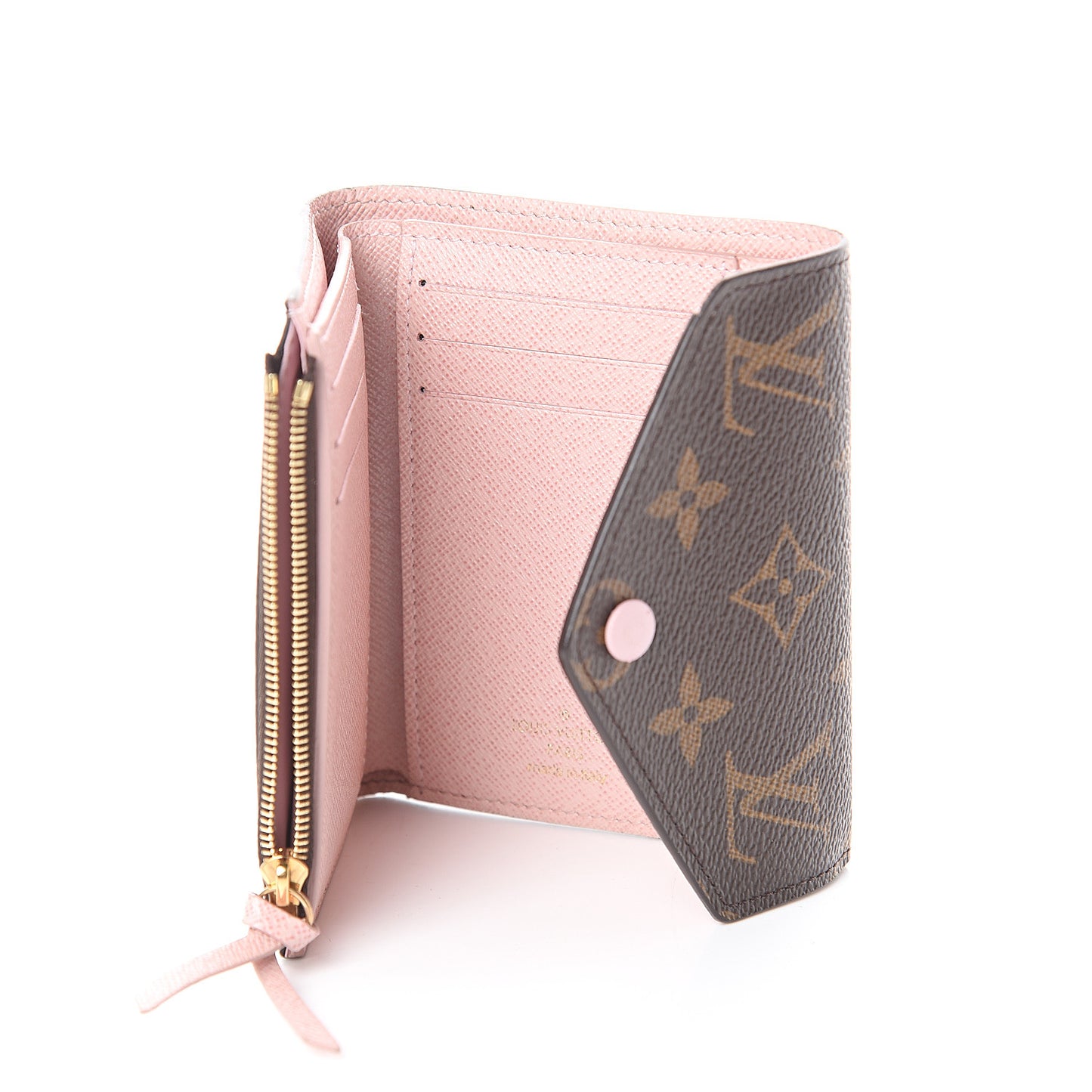 Monogram Victorine Wallet Rose Ballerine