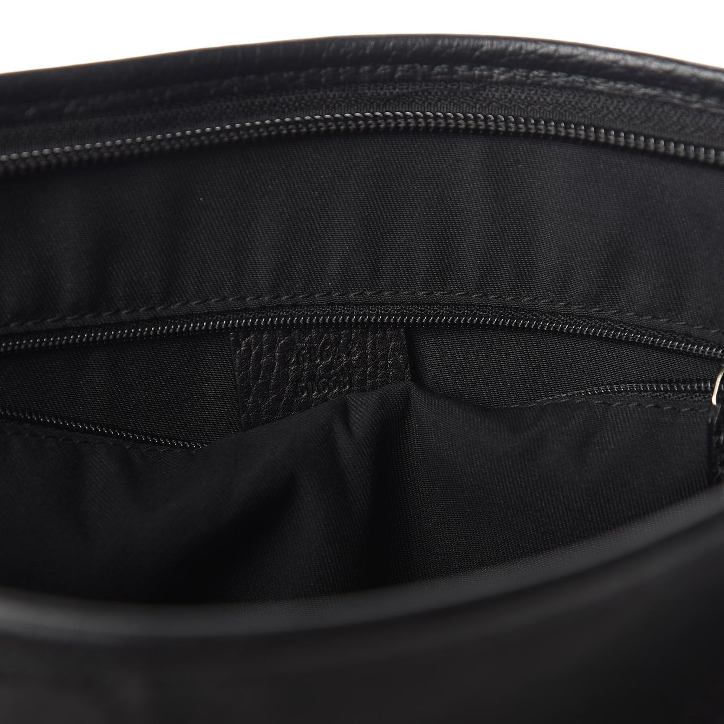 Nylon Monogram Abbey Messenger Bag Black