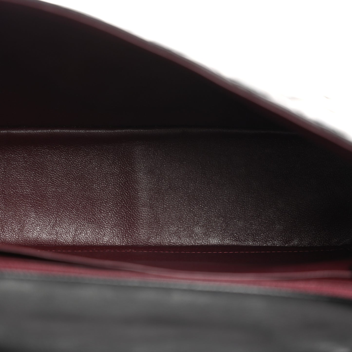 Lambskin Quilted Jumbo Single Flap Black