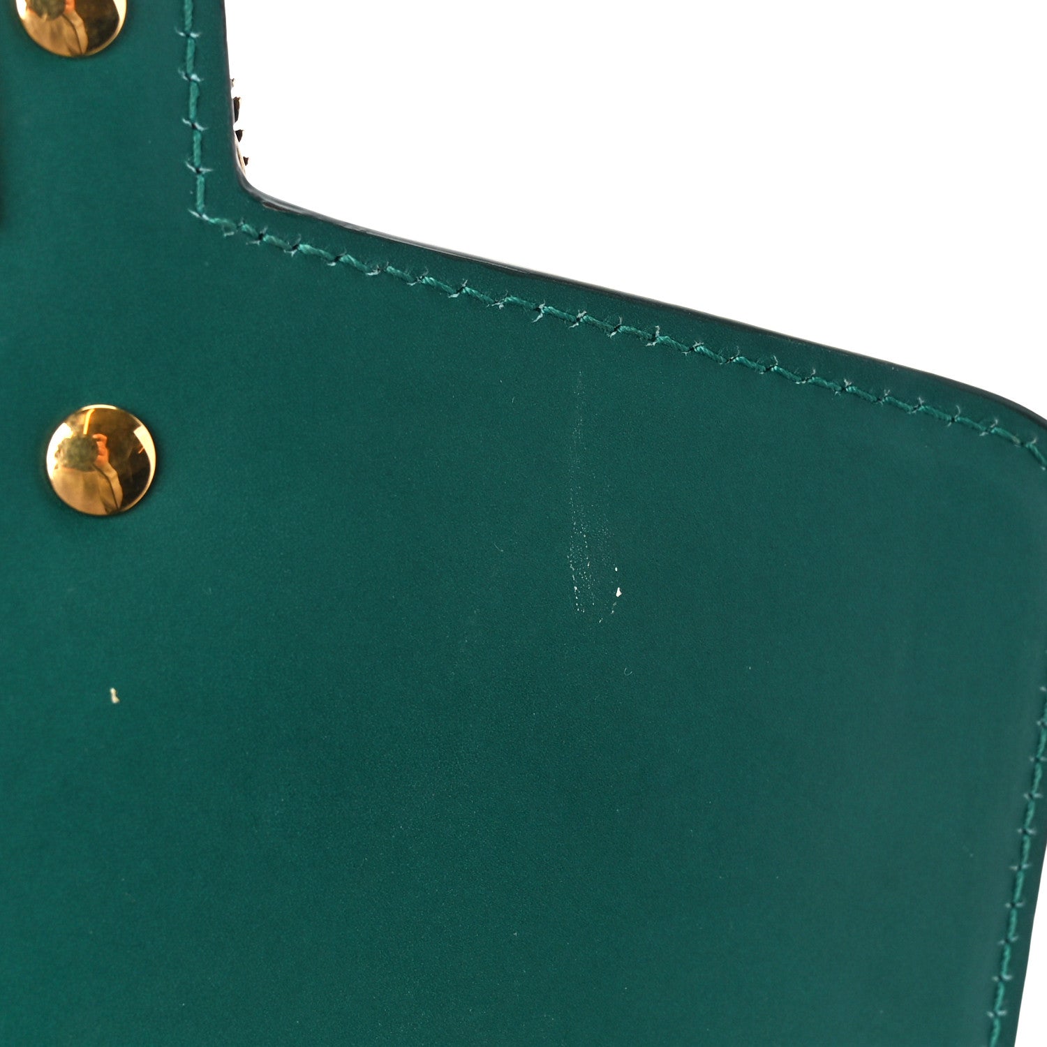 Dolce & Gabbana Smooth Calfskin Small DG Amore Envelope Bag Green 10 of 11