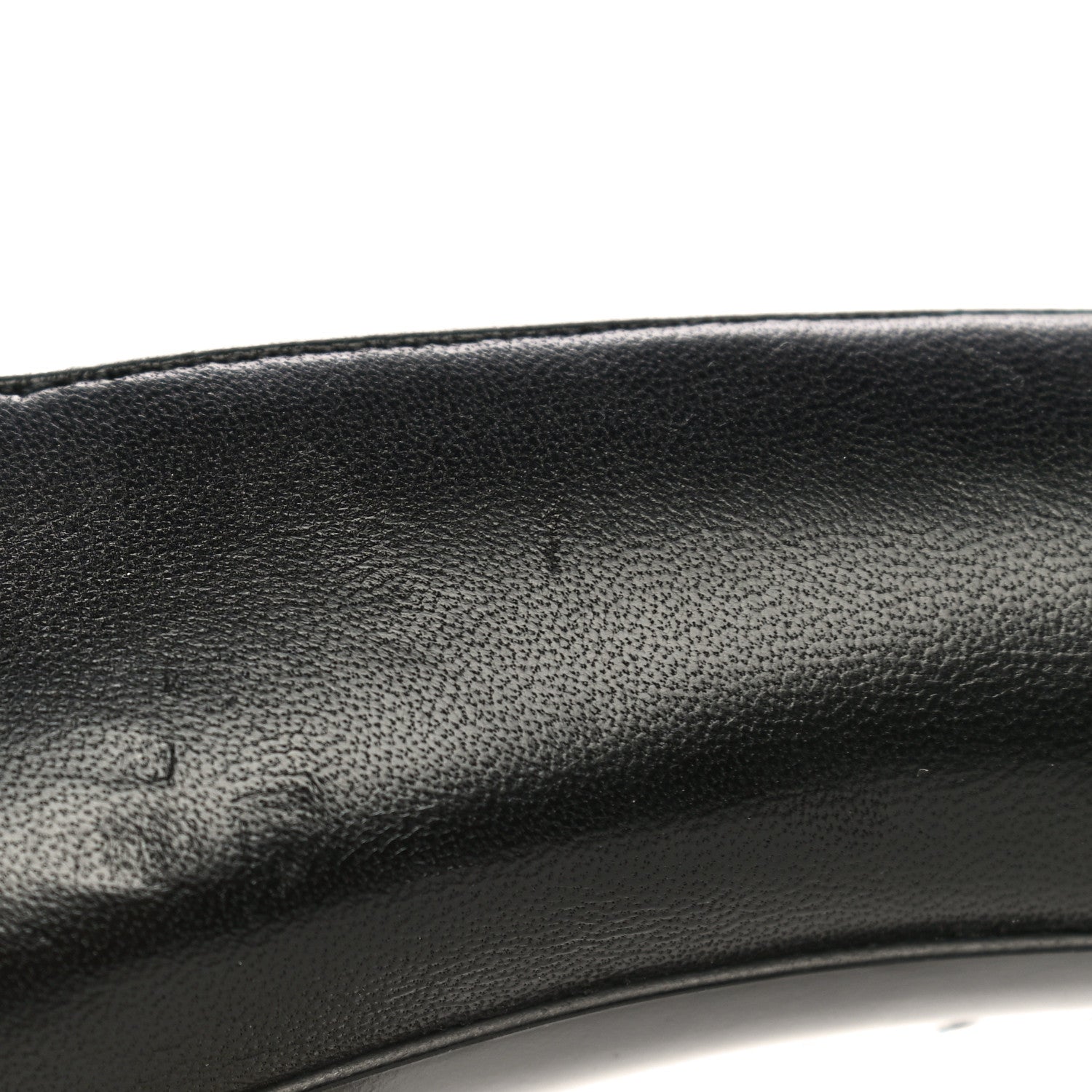 Chanel Lambskin Grosgrain Cap Toe Egyptian Amulet CC Pumps 40.5 Black 15 of 21