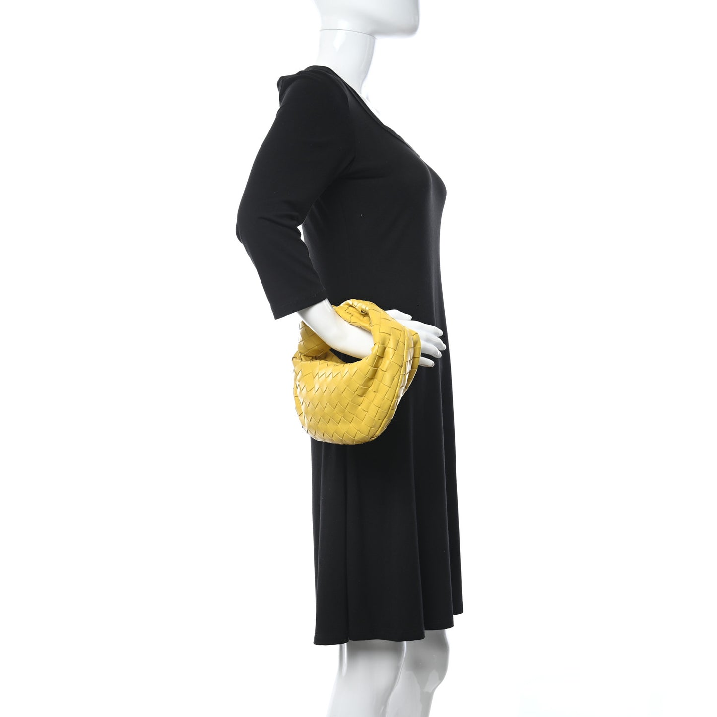 Nappa Intrecciato Mini Jodie Buttercup